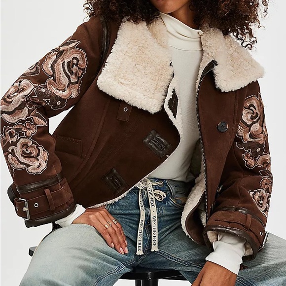 FREE PEOPLE We The Free Andies Vegan Moto Jacket - Picture 4 of 6